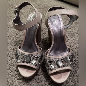 Coach gem stone wedges